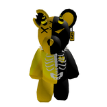 Yellow Skeleton Bear
