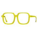 -',ৎ Yellow Sleek Geek Glasses