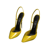 ☆ Yellow Slingback Pointy Heels [Syaa ver.]
