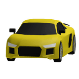 Yellow Sports Car