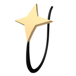 Yellow Star Critter Tail