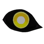 Yellow Staring Eye of the Beast