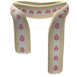 yellow strawberry cake scarf