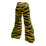 Yellow Zebra Bootcut