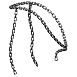 Silver Angura Chain Veil