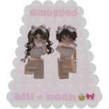 . ‿ ʚїɞ alli & noah ♡ ⊹ .