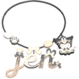 . ‿ ʚїɞ jen’s halloween necklace ♡ ⊹ .