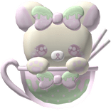 . ‿ ʚїɞ sipping on sweet korila bear matcha ♡ ⊹ .