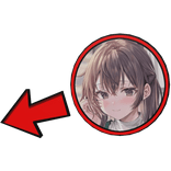 Yuki Suou Pointing Meme Circle