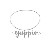 ♡ yuppie silver necklace