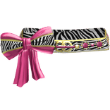 Zebra Gyaru Pink Bow Belt 2000s Gold Agejo