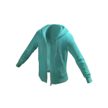 Zip Hoodie - Teal item