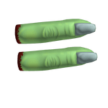 zombie finger hairclip