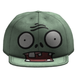 Zombie Fitted Cap Y2K Goth Plants vs. Zombies