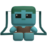 Zombie - Plush Teal (Blocky Shoulder) [1.0]
