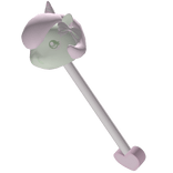 ♡‿・zombie unicorn stick . ‿ ♡