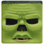 🧟  Zombie's A Minecraft Movie 3D Head Mask