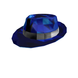 Midnight Blue Sparkle Time Fedora item picture