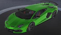 The 2019 Lamborghini Aventador SVJ in Driving Empire