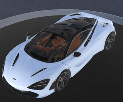 The 2017 McLaren 720S Coupe in Driving Empire