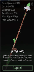 Frog Rod