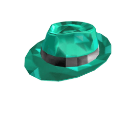 Teal Sparkle Time Fedora item picture