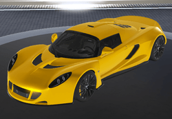 A 2011 Hennessey Venom GT in Driving Empire