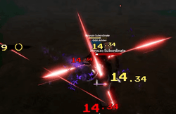 Fighting Hoyuzo Subordinates in Slayers 2