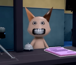 A staring patient in Animal Hospital
