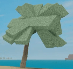A Palm tree in Lumber Tycoon 2