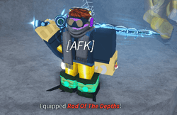 The Rod of the Depths in Fisch