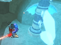 The blue totem and Deep Sea Fragment in Fisch