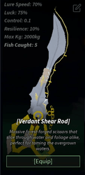 Verdant Shear Rod