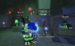 An Abyssal Enchant Relic in Fisch