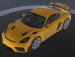 The 2024 Porsche 718 Cayman GT4 RS in Driving Empire