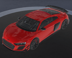 The 2023 Audi R8 GT Coupe in Driving Empire
