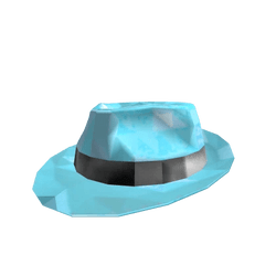 Sky Blue Sparkle Time Fedora item picture