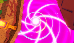 The portal animation in Steal An Egg
