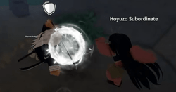 Fighting a Hoyuzo Subordinate in Slayers 2