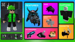 Catalog Avatar Creator gallery
