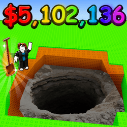 Game thumbnail for Dig 1 Million Blocks