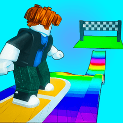 Game thumbnail for Obby But You're on a Hoverboard