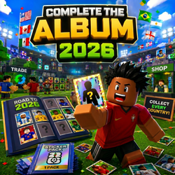 Game thumbnail for Complete the Sticker Album: 2026 Football WC
