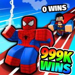 Game thumbnail for Super Hero Race Clicker