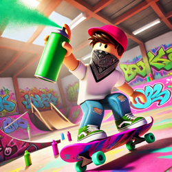 Game thumbnail for Spray Paint & Skate