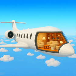 Game thumbnail for Luxury Plane Tycoon