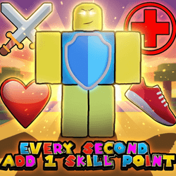 Game thumbnail for Every Second Add 1 Skill Point
