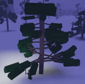 A Fir tree in Lumber Tycoon 2