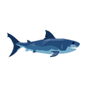 Fisch Poseidon Rod Ginsu Shark example
