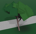 An Elm tree in Lumber Tycoon 2